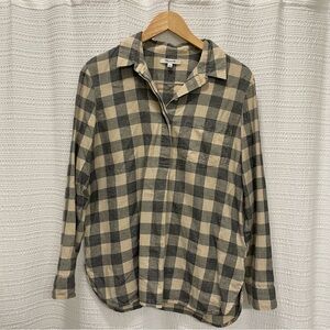* Madewell plaid flannel